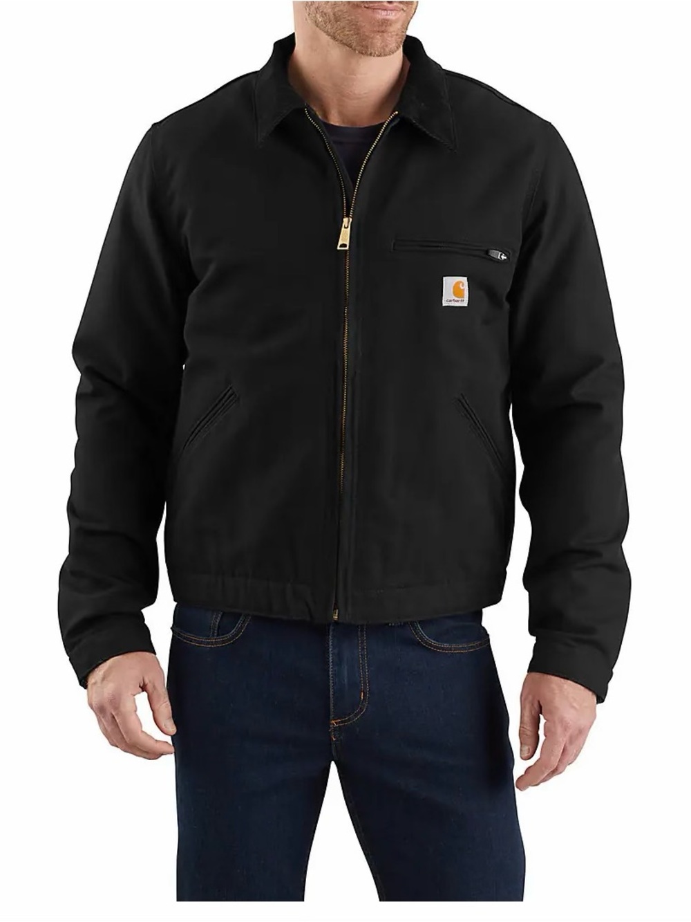 Carhartt Duck Blanket-Lined Detroit Jacket